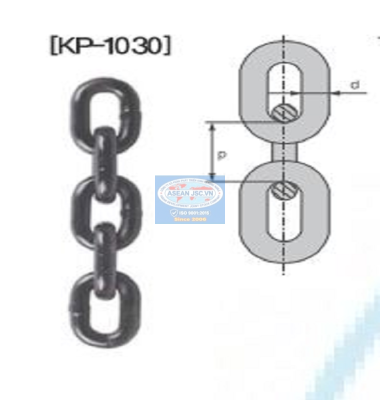 XÍCH TẢI GR80 KP 1030, KBC HÀN QUỐC CHAIN GR80 KP-1030, KBC KOREA