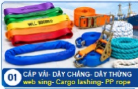 Cáp cẩu vải- dây chằng- dây thừng