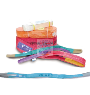 Cáp vải bản dẹt 2 đầu mắt/ Websling Eye to Eye, Myung Sung - Hàn Quốc